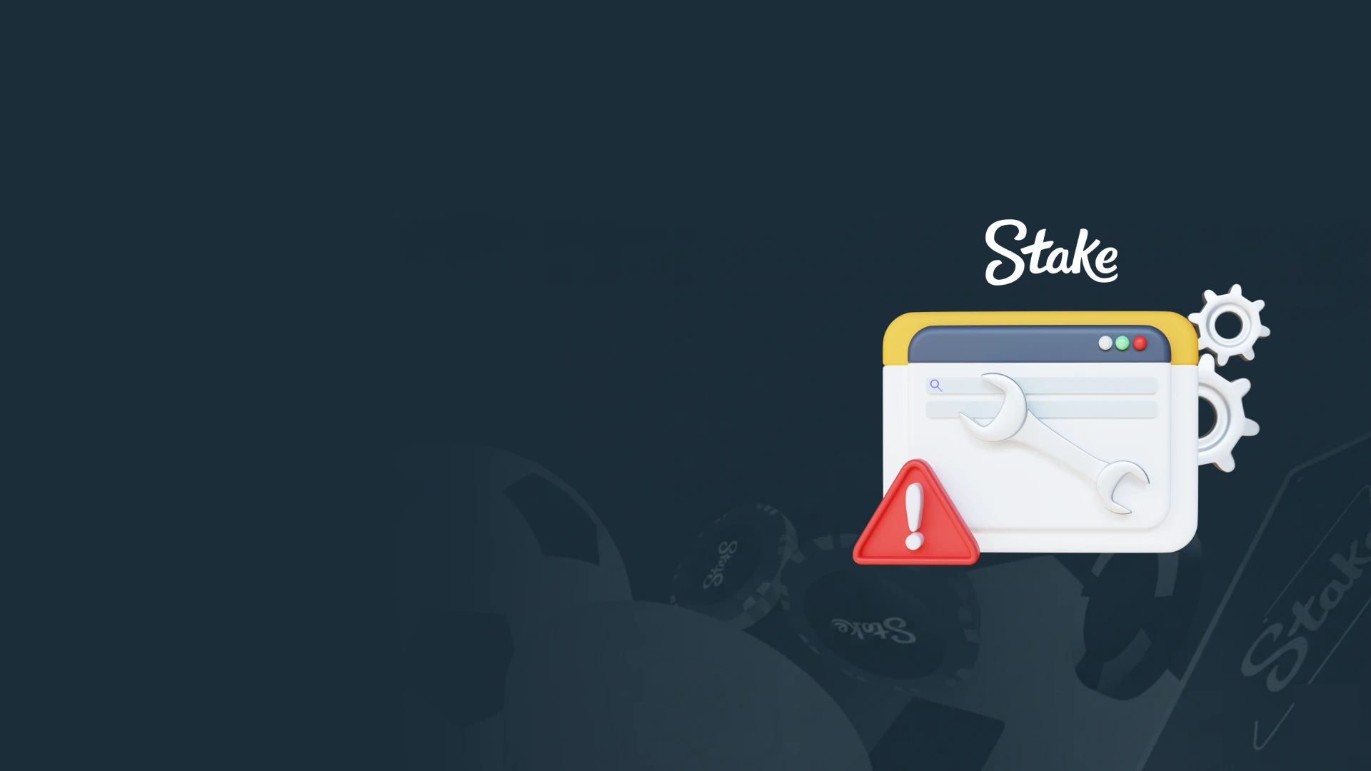 The Stake online casino website is temporarily unavailable, but you can still play on alternative sites.