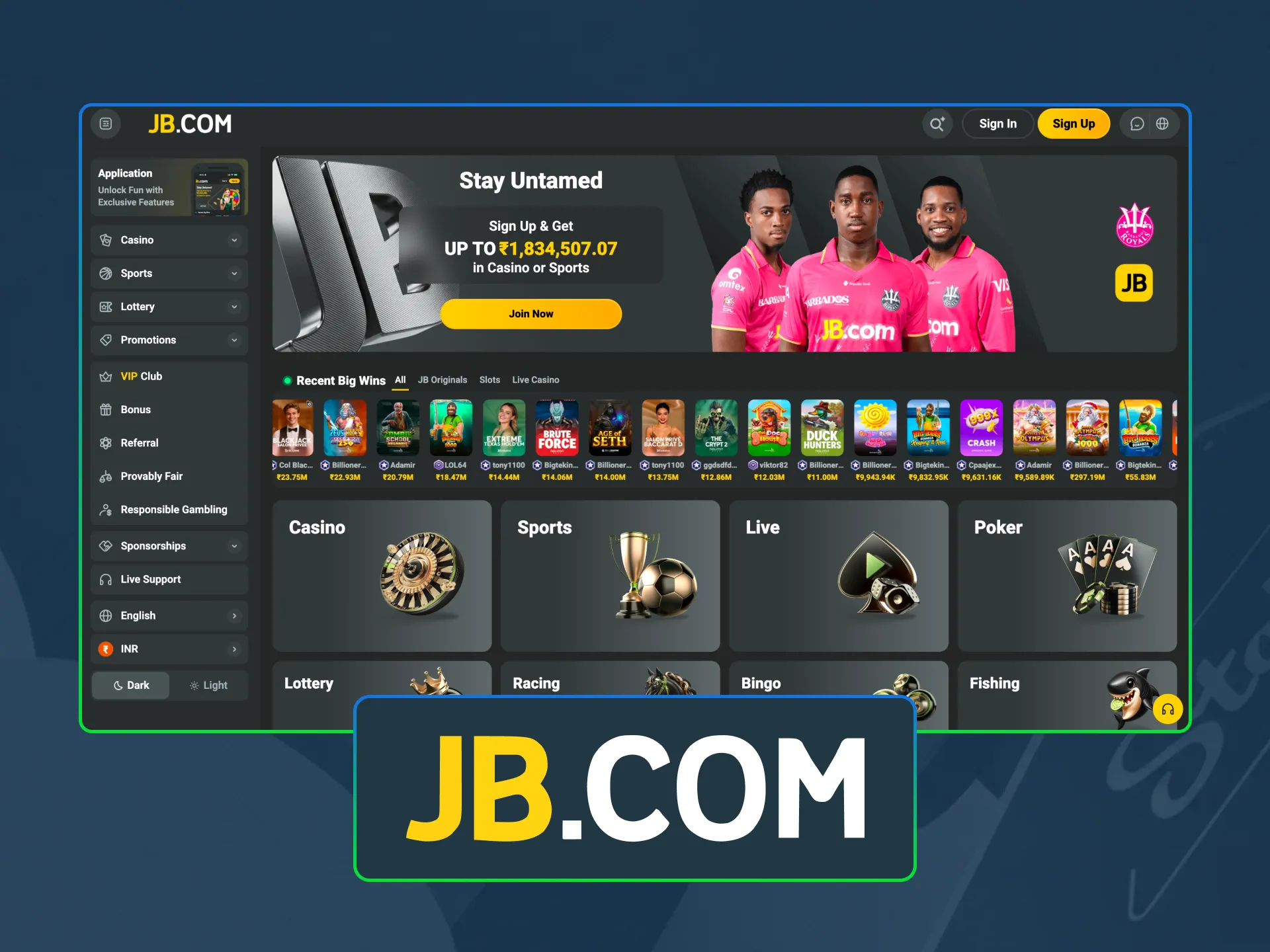 JB Casino offers a wide range of bonuses for players.