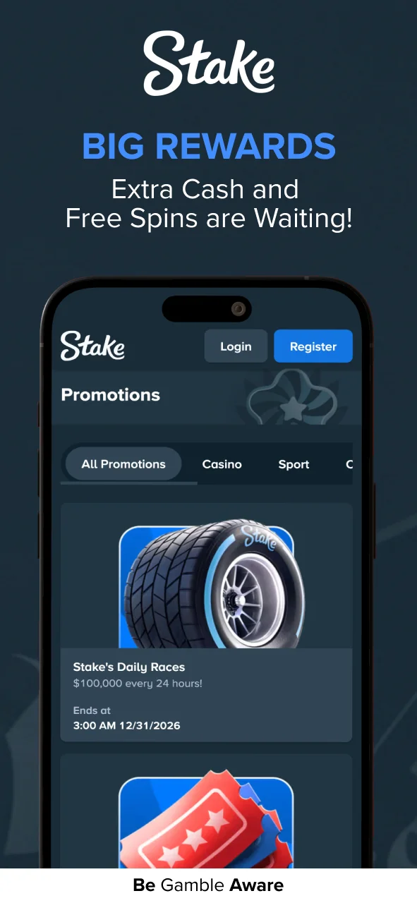 Check Stake app and grab your bonus today.