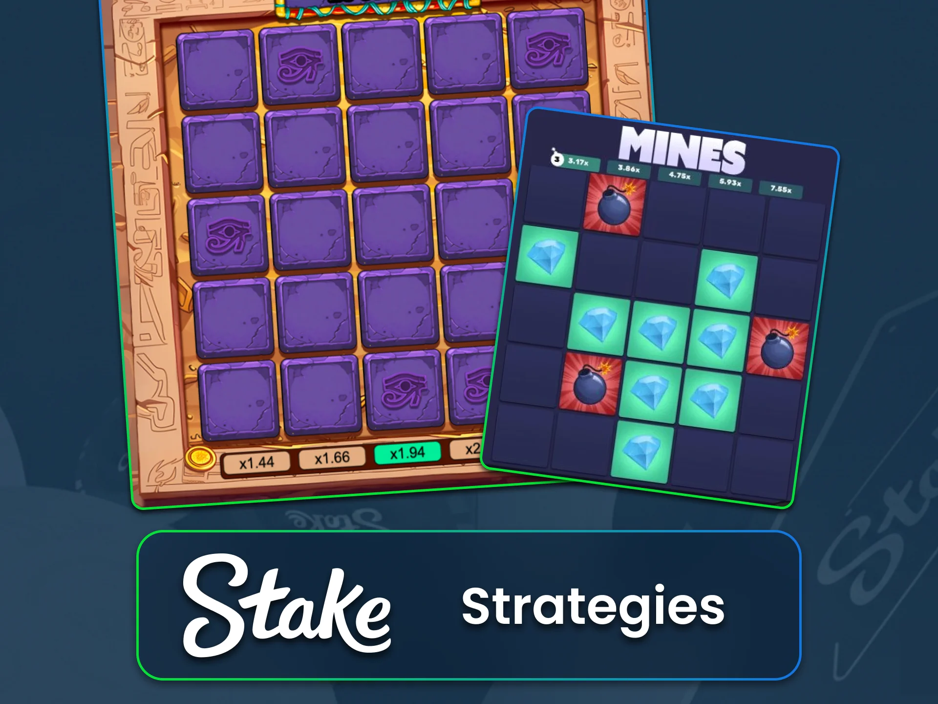 Use popular Stake Mines strategies to play smarter and win.
