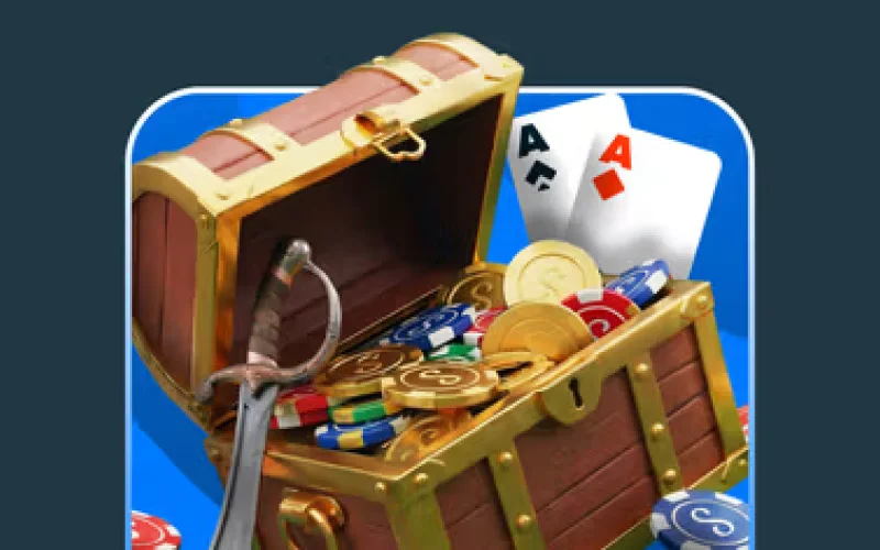 Play Poker Treasure Hunt at Stake Casino and win hidden rewards.