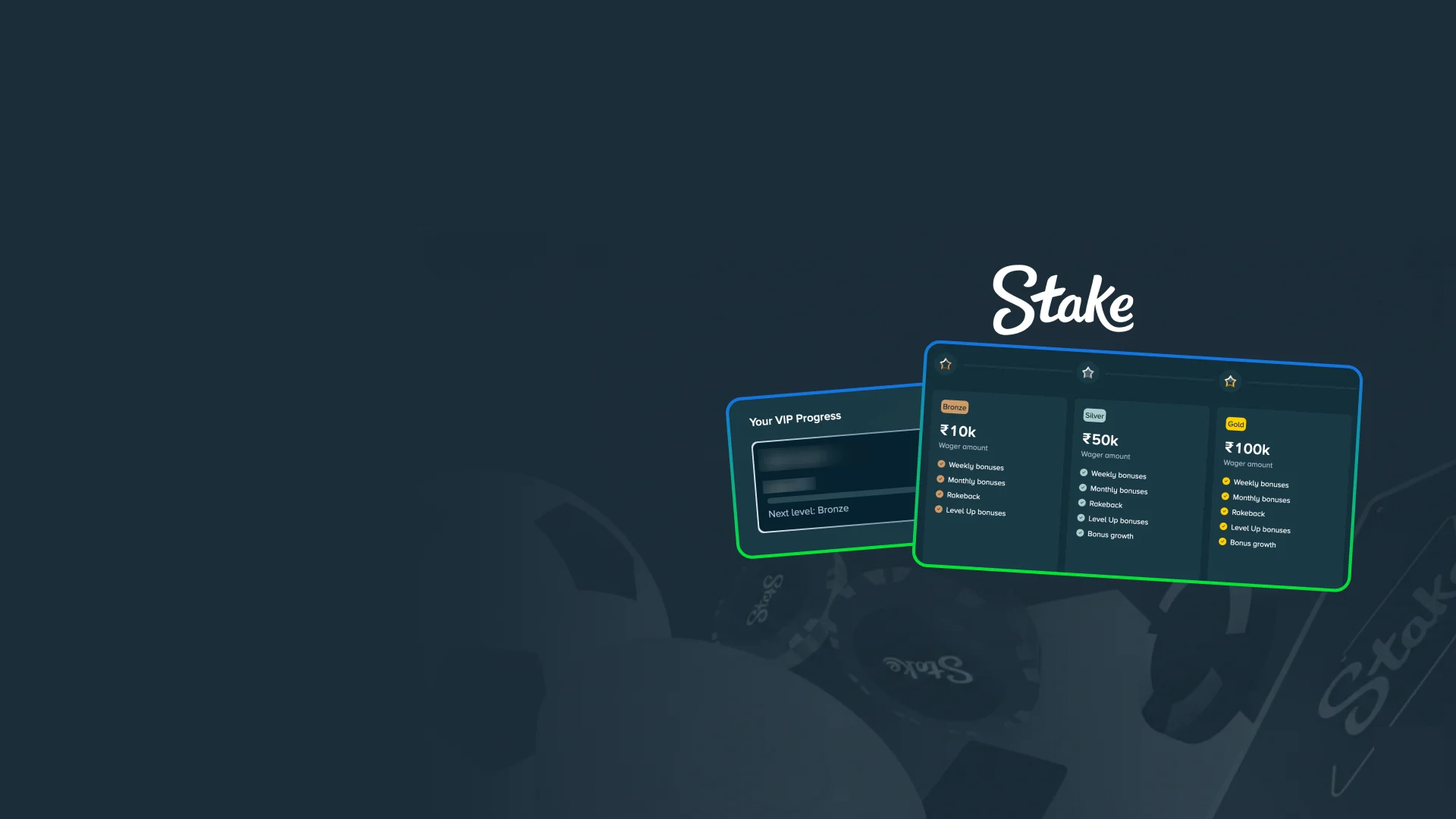 Join the Stake VIP Programme and unlock exclusive rewards.